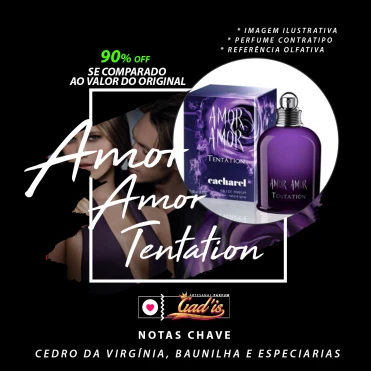Perfume Similar Gadis 431 Inspirado em Amor Amor Tentation Contratipo